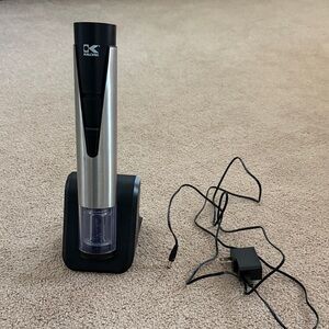 Silver Electric Wine Opener
